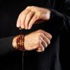 Pulsera Tasbih Islámica de Aqiq Auténtico - Clube Boss