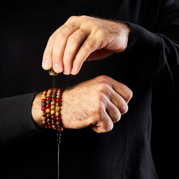 Pulsera Tasbih Islámica de Aqiq Auténtico - Clube Boss
