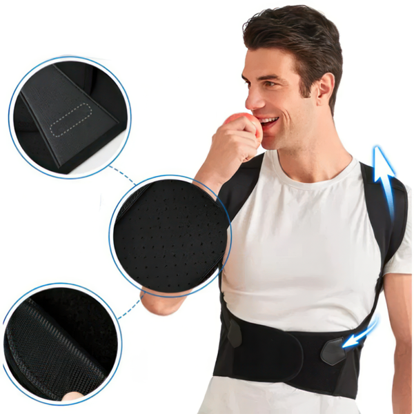 Corrector Postural y Alineación Lumbar Maximum Body - Clube Boss
