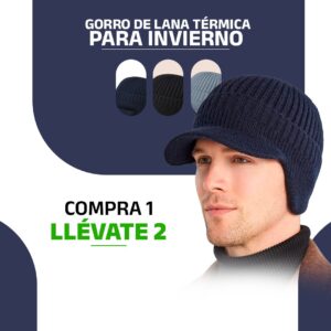 Gorro de Lana Térmica para Invierno (Compra 1 y Lleva 2) - Clube Boss