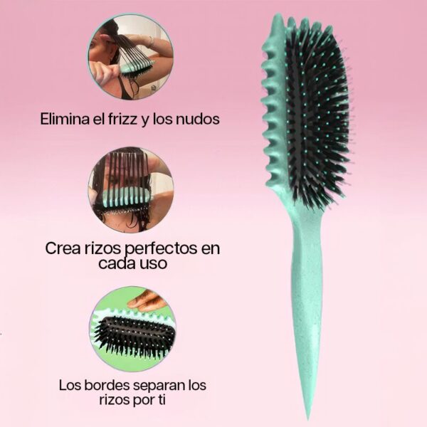 Cepillo Especial para Desenredar y Definir Rizos Define Hair - Clube Boss