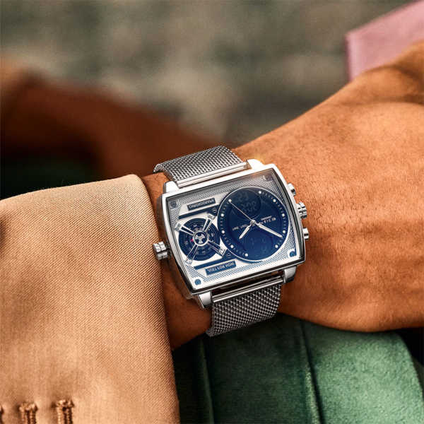Reloj Masculino Futuristic Matrix - Clube Boss