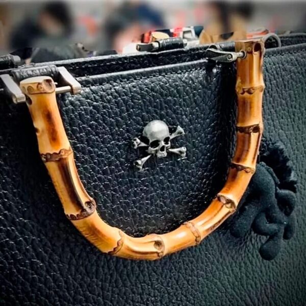 Broche Vintage de Calavera Estilo Motero - Clube Boss