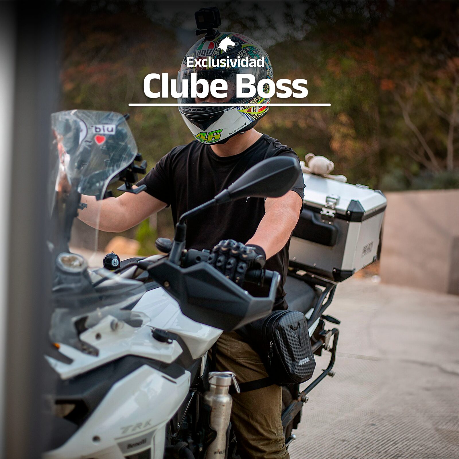 Riñonera Táctica para Motociclista - Clube Boss