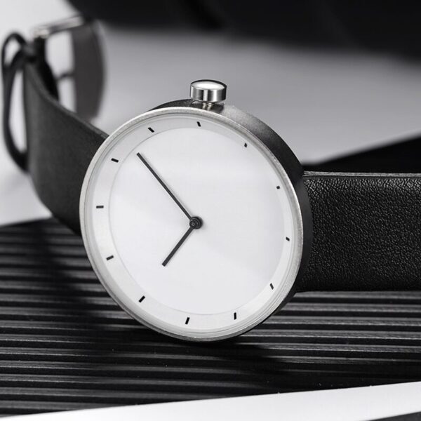 Reloj Masculino de Cuero Modern Gentleman - Clube Boss