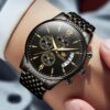 Reloj Masculino Gold Quartz - Clube Boss