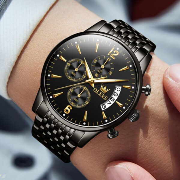 Reloj Masculino Gold Quartz - Clube Boss