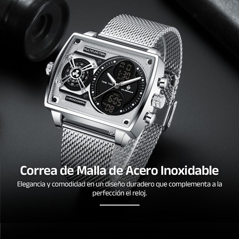 Reloj Masculino Futuristic Matrix - Clube Boss