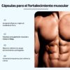 Googeer Muscle Pure Lion’s Mane Caps - Potenciado con Moringa, Tongkat Ali y Aceite de Hígado de Bacalao (60 caps.)