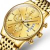 Reloj Masculino Gold Quartz - Clube Boss
