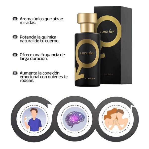 Perfume Masculino Afrodisíaco - Lure Her