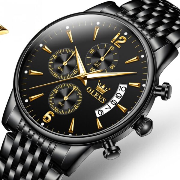 Reloj Masculino Gold Quartz - Clube Boss
