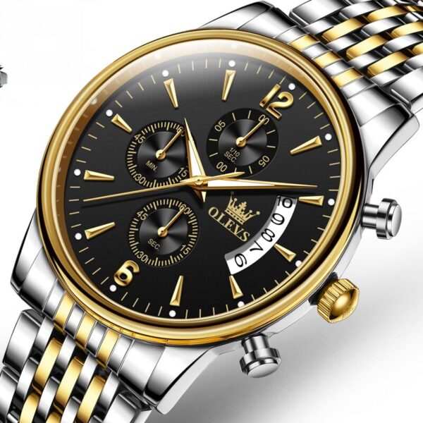 Reloj Masculino Gold Quartz - Clube Boss