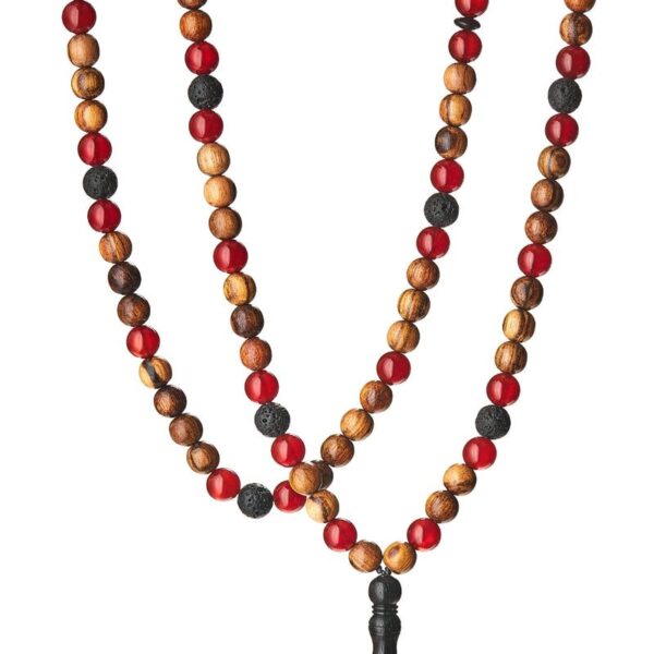 Pulsera Tasbih Islámica de Aqiq Auténtico - Clube Boss