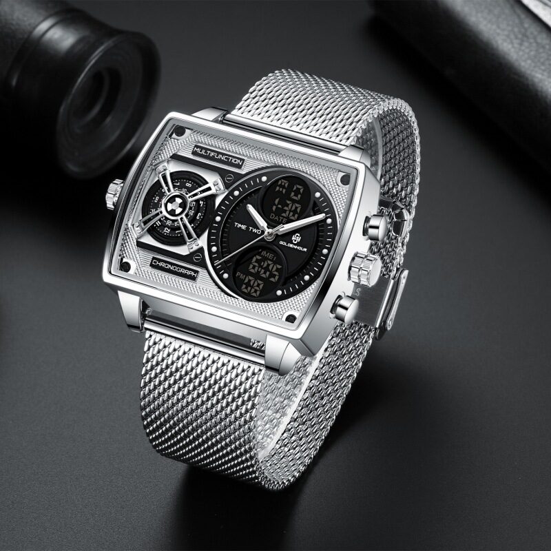 Reloj Masculino Futuristic Matrix - Clube Boss