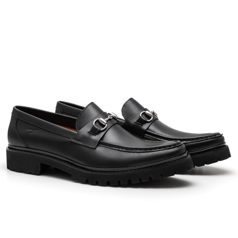 Zapato de Cuero Masculino Loafer Pietro